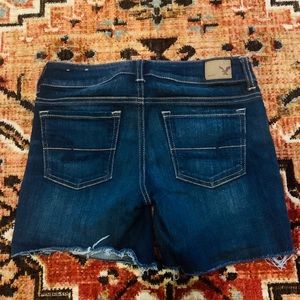 Womens American Eagle MIDI Jean Shorts Size 2